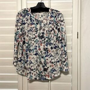 Rebecca Taylor, size L, floral blouse
